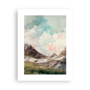 Affiche - Poster - Lames de roche - 30x40 cm