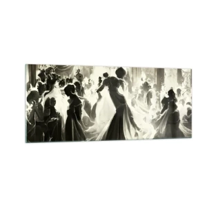 Impression sur verre - Image sur verre - La grande mascarade - 100x40 cm