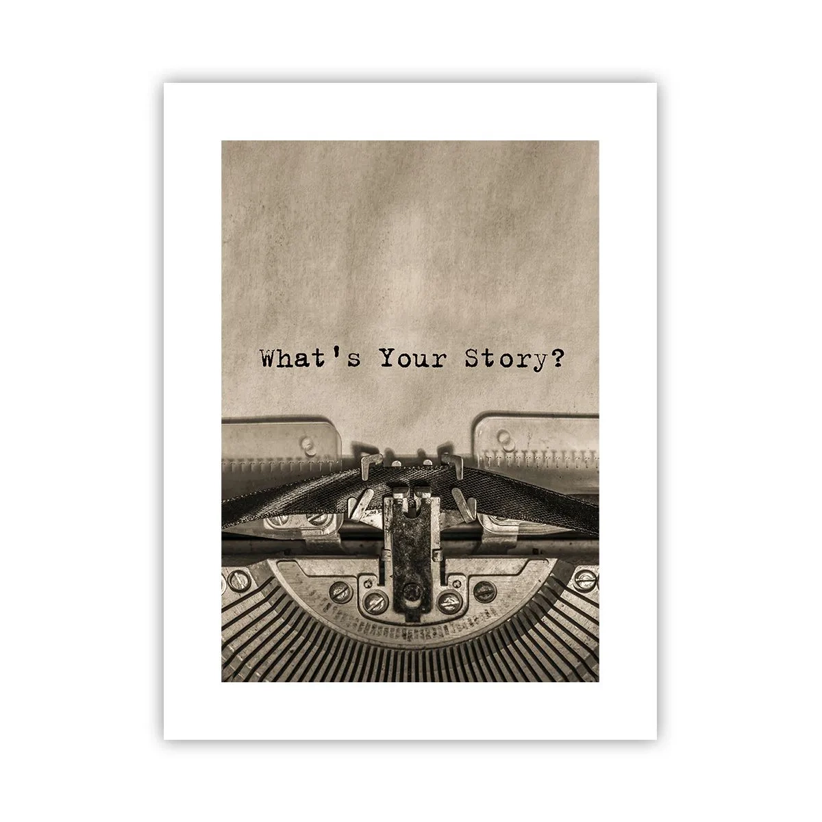 Affiche - Poster - Réponds-moi - 30x40 cm