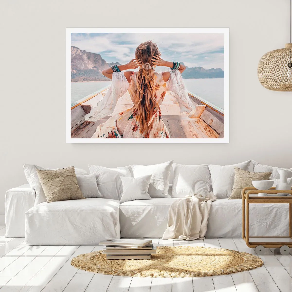 Affiche - Poster - En route vers le bonheur - 70x50 cm