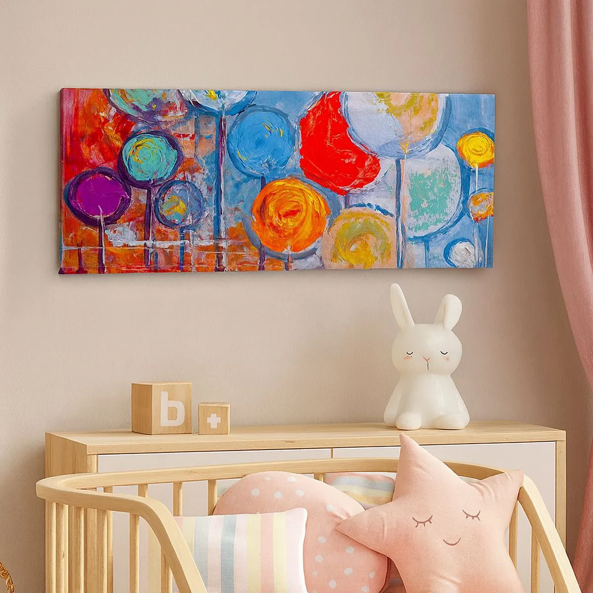 Impression sur toile - Image sur toile - Miracles sur le bâton - 100x40 cm