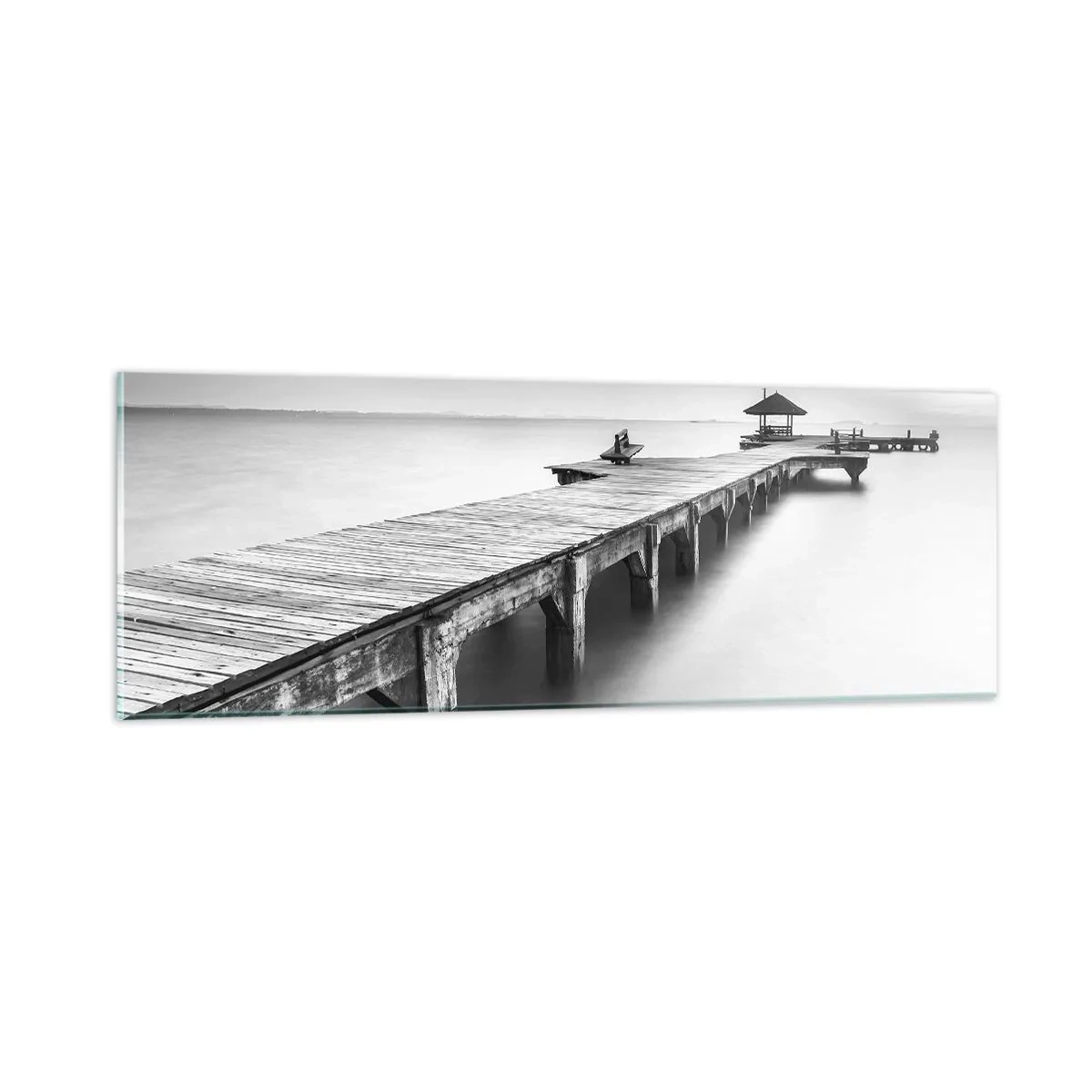 Impression sur verre - Image sur verre - À l'horizon - 90x30 cm