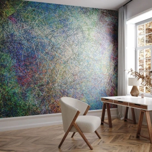 Papier Peint Photo Premium Canvas - Ce n'est pas si simple - Abstraction, Morceau, Modèle moderne - 350x256 cm
