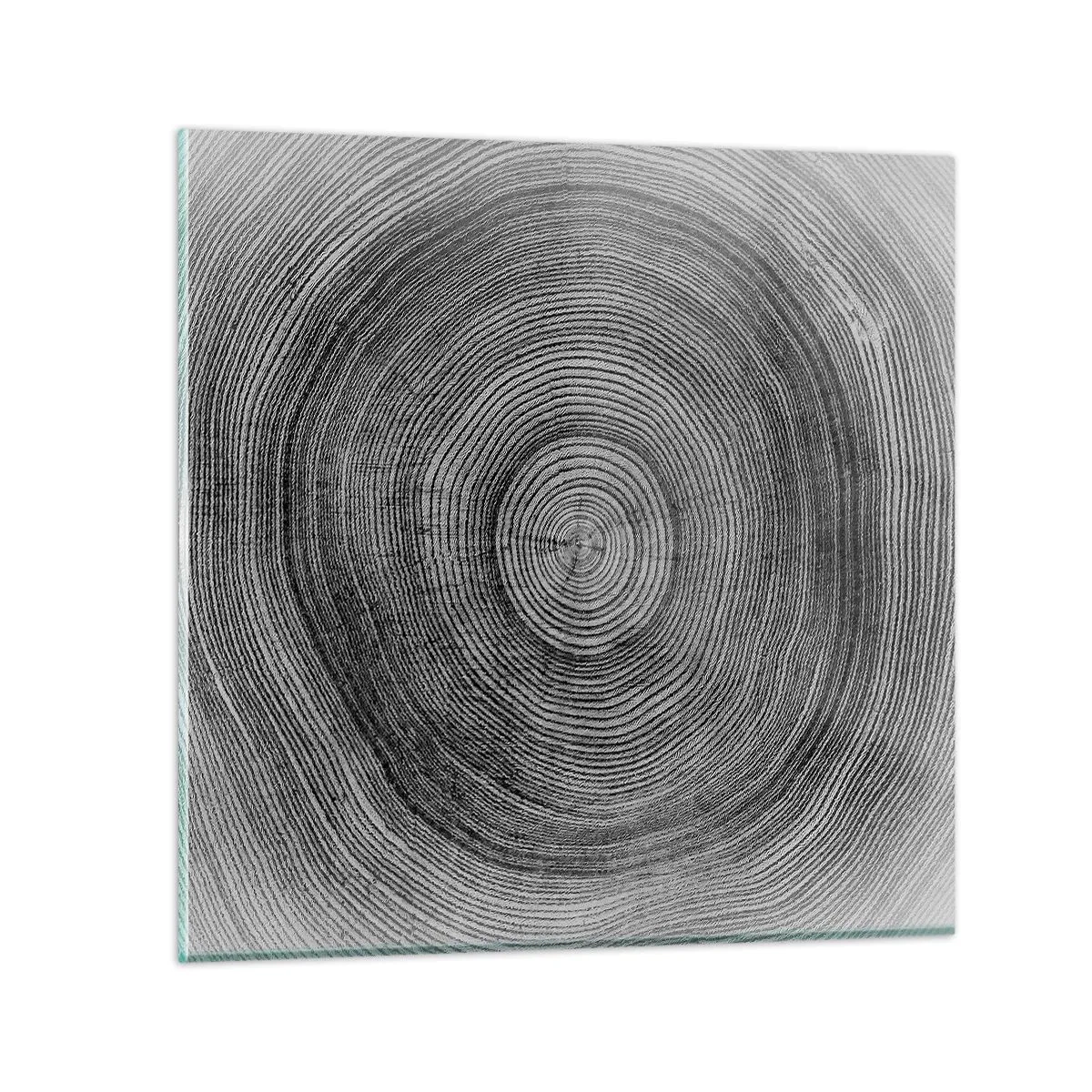 Impression sur verre - Image sur verre - Signe du temps - 50x50 cm