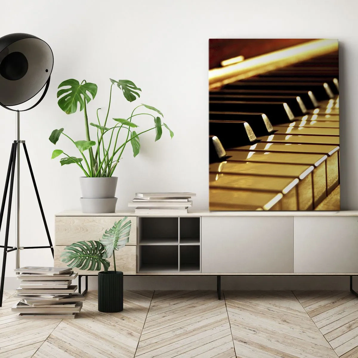 Impression sur toile - Image sur toile - Des possibilités infinies - 55x100 cm