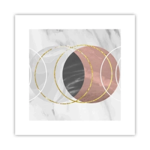 Affiche - Poster - Musique des sphères - 30x30 cm