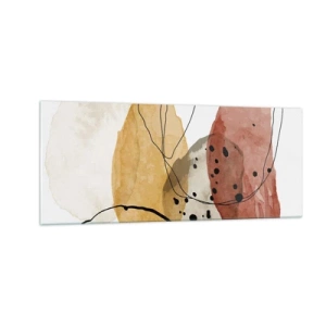 Impression sur verre - Image sur verre - Léger et transparent comme l'air - 100x40 cm