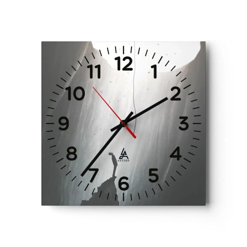 Horloge murale - Pendule murale - Il y a toujours une issue - 30x30 cm