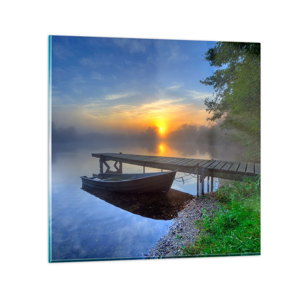 Impression sur verre - Image sur verre - Comment l'ordinaire se transforme en magie - 70x70 cm