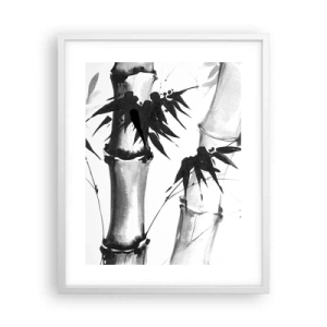 Affiche dans un cadre blanc - Poster - Gros plan sur l'orient - 40x50 cm