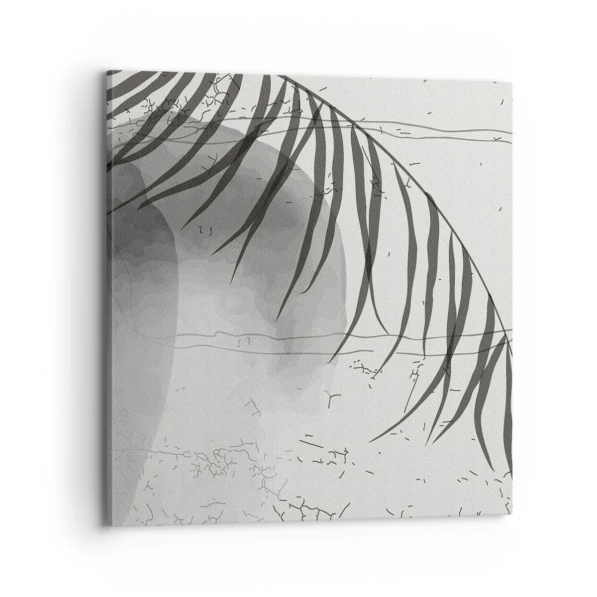 Impression sur toile - Image sur toile - L'exotisme subtil de la nature - 70x70 cm