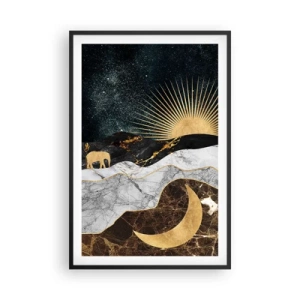 Affiche dans un cadre noir - Poster - Lois éternelles - 61x91 cm