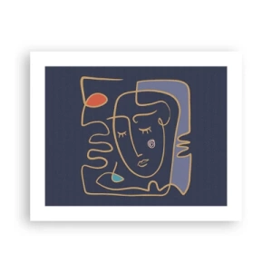 Affiche - Poster - En réflexion - 50x40 cm