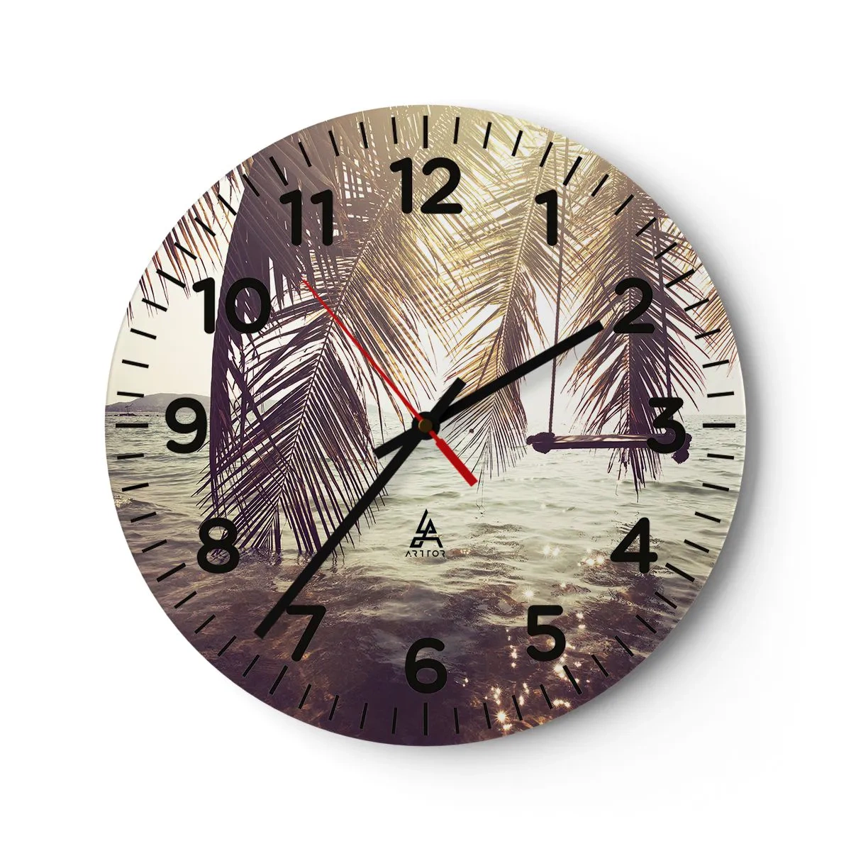 Horloge murale - Pendule murale - Vous pouvez vous balancer dans les nuages à volonté - 40x40 cm