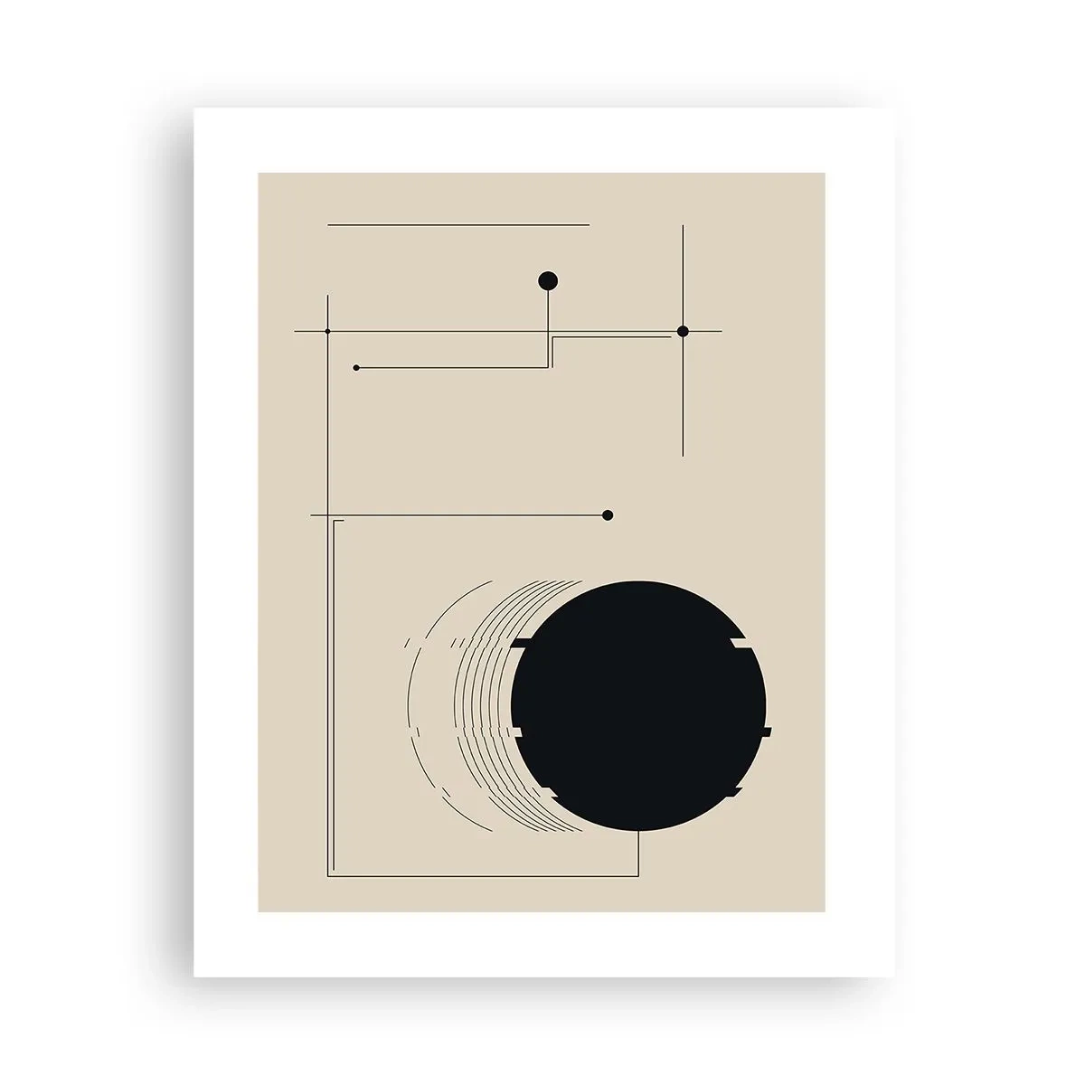 Affiche - Poster - Une composition flexible et dynamique - 40x50 cm