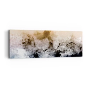 Impression sur toile - Image sur toile - Noyé dans un nuage de brouillard - 90x30 cm