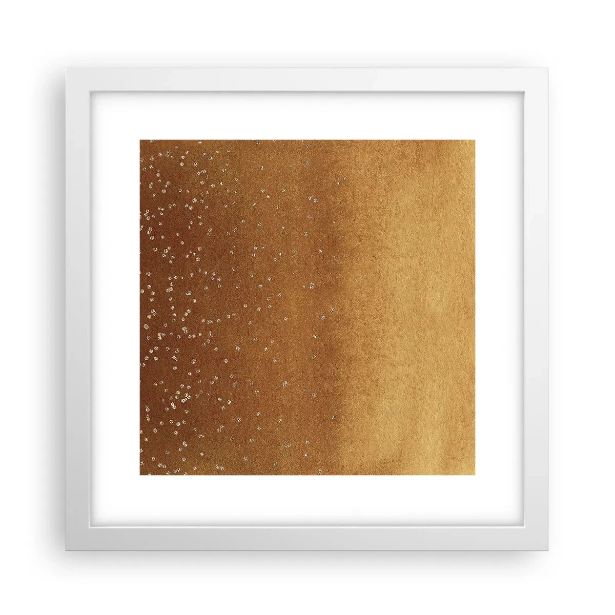 Affiche dans un cadre blanc - Poster - Origine du monde - 30x30 cm