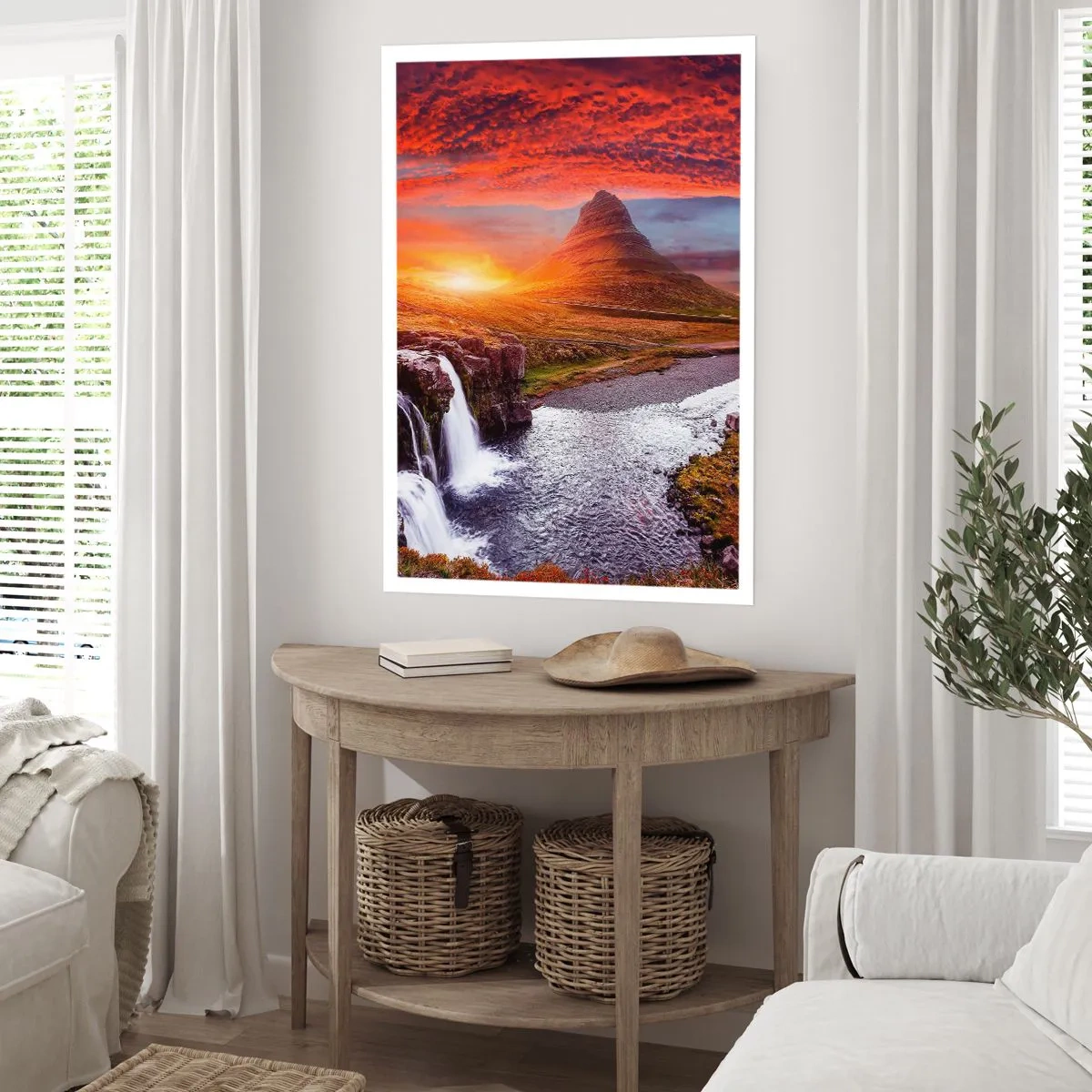 Affiche - Poster - Vue de la terre du milieu - 70x100 cm
