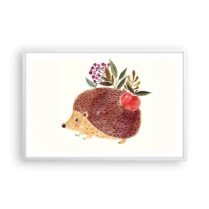 Affiche dans un cadre blanc - Poster - Et tu m’apprécies déjà - 91x61 cm