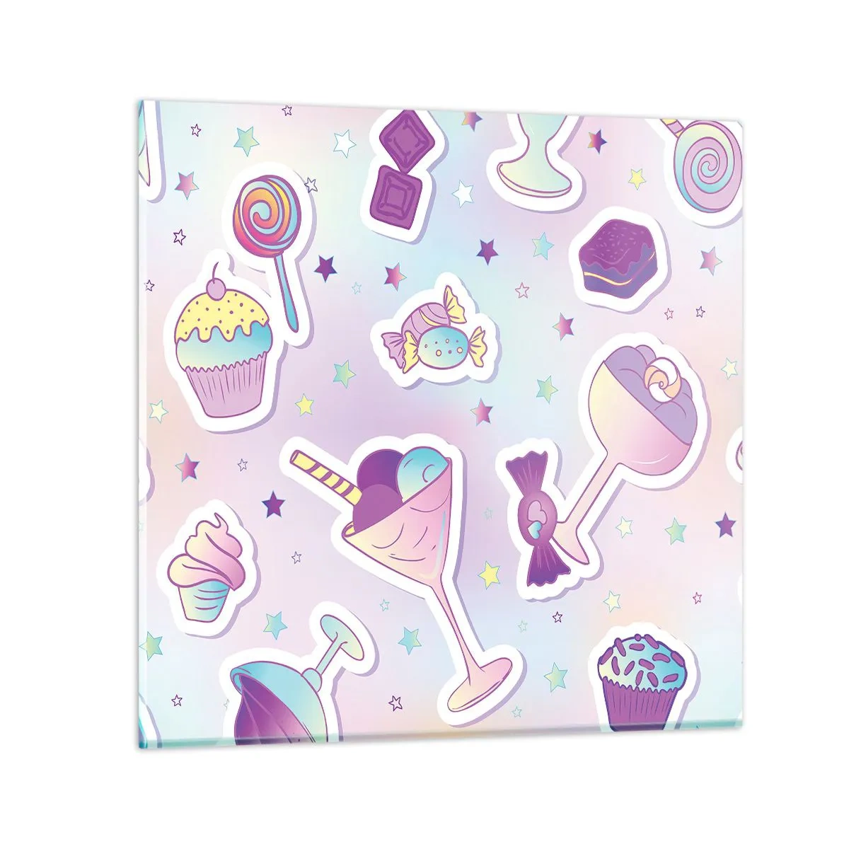 Impression sur verre - Image sur verre - Pour que tous les jours soit un anniversaire  - 50x50 cm