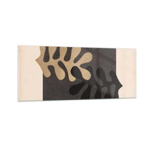 Impression sur verre - Image sur verre - Absence et complément - 100x40 cm