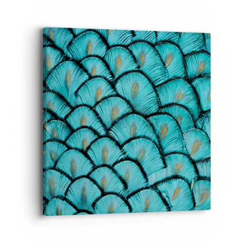 Impression sur toile - Image sur toile - Le grand gala des plumes - 30x30 cm