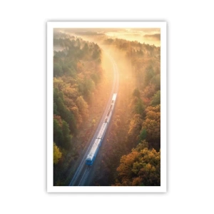 Affiche - Poster - Voyage printannier - 70x100 cm