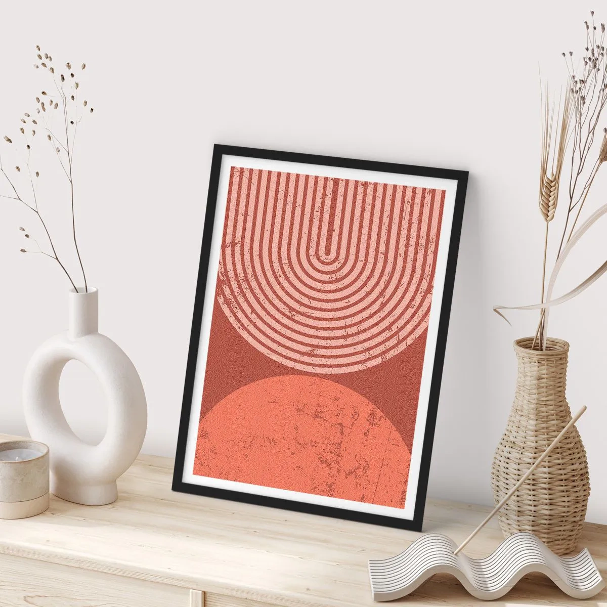 Affiche dans un cadre noir - Poster - Une relation proche - 70x100 cm