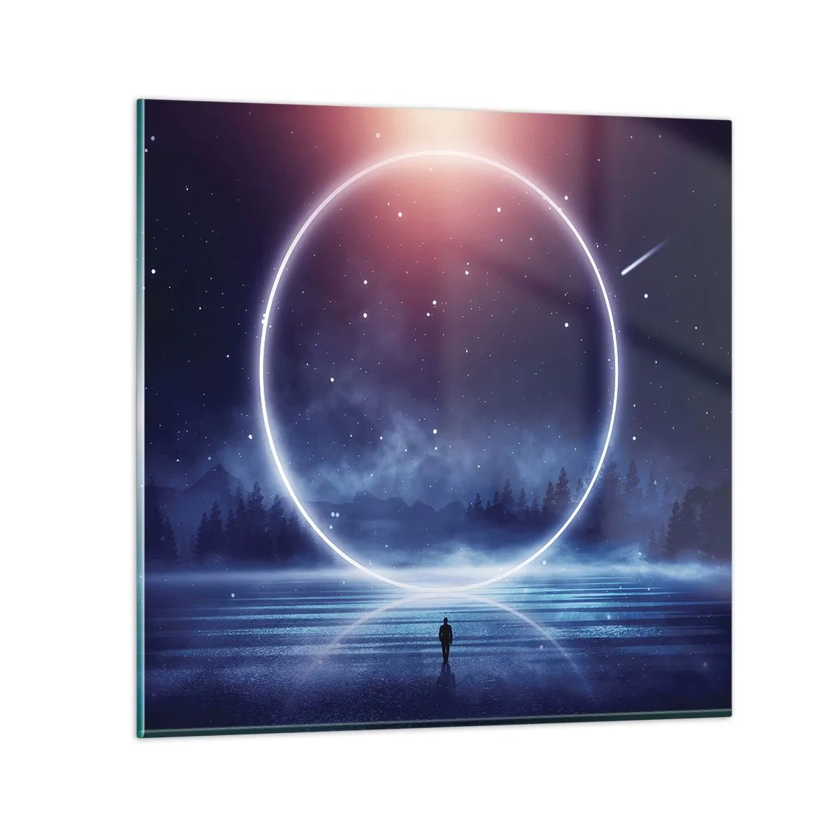 Impression sur verre - Image sur verre - Ils sont déjà là... - 30x30 cm