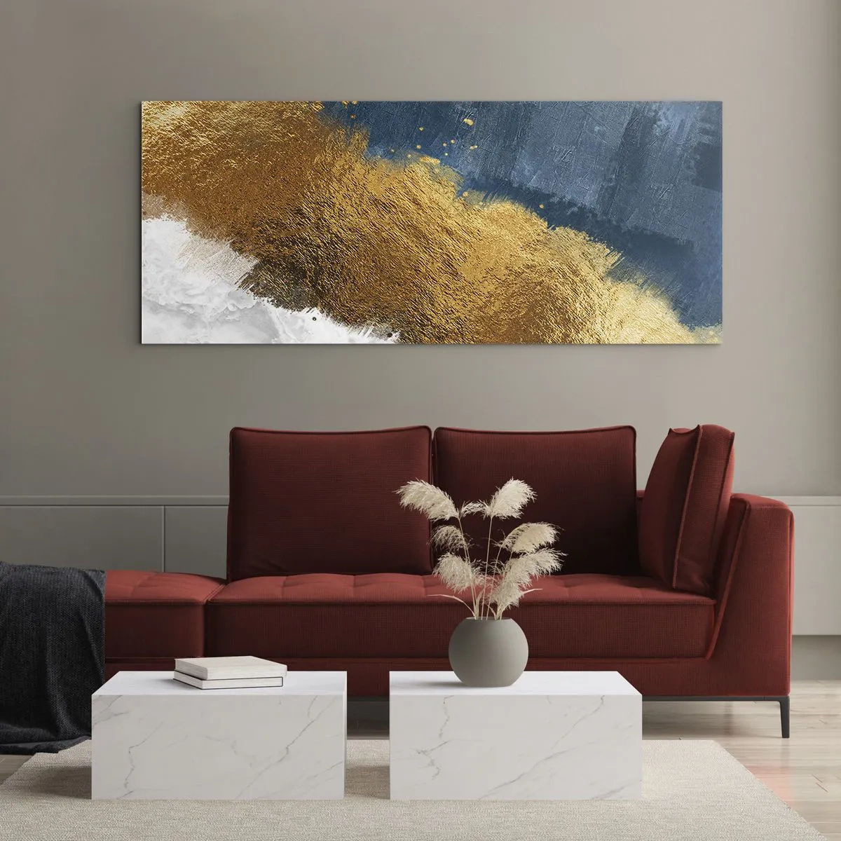 Impression sur verre - Image sur verre - Les couleurs de l’été - 100x40 cm