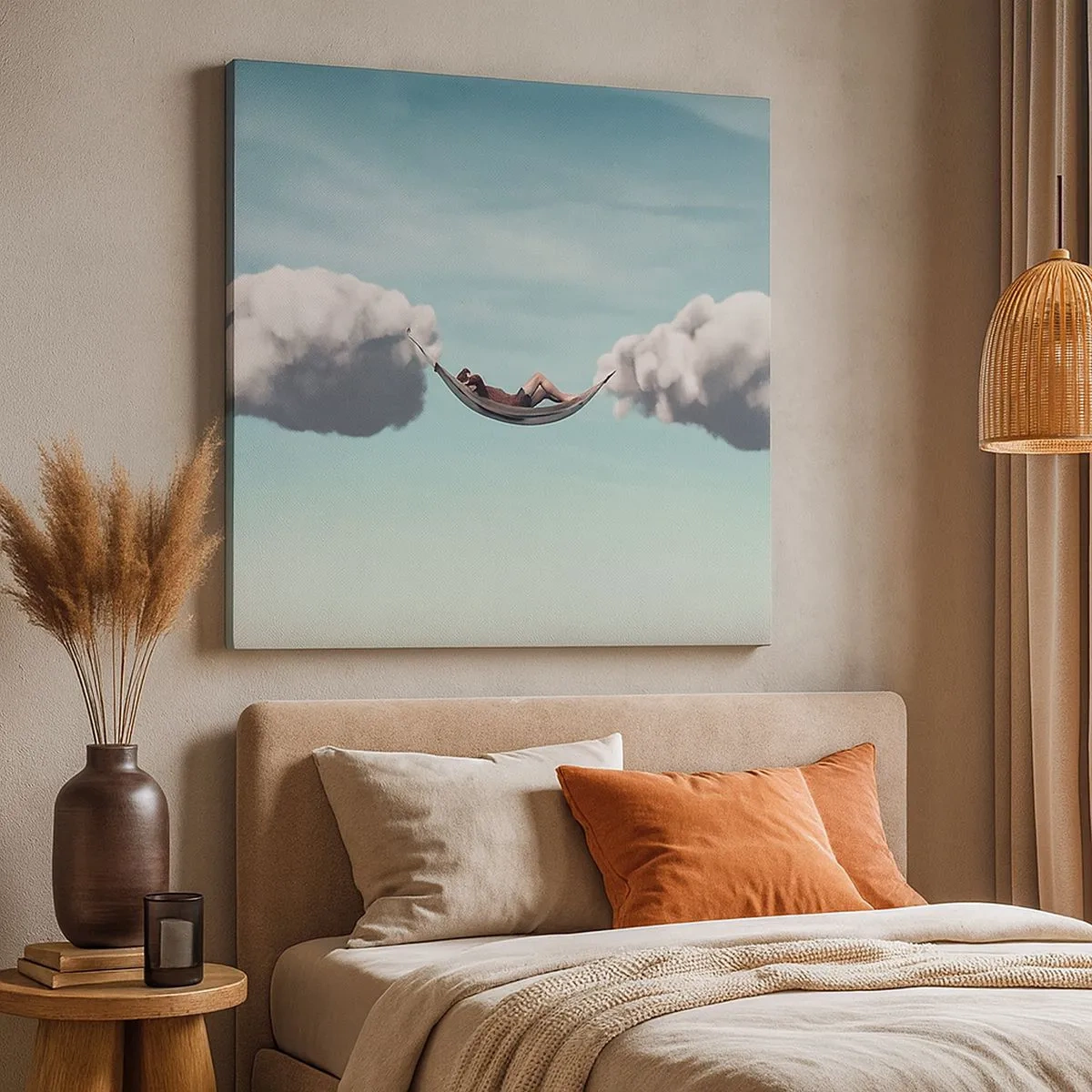 Impression sur toile - Image sur toile - Instant de bonheur - 30x30 cm