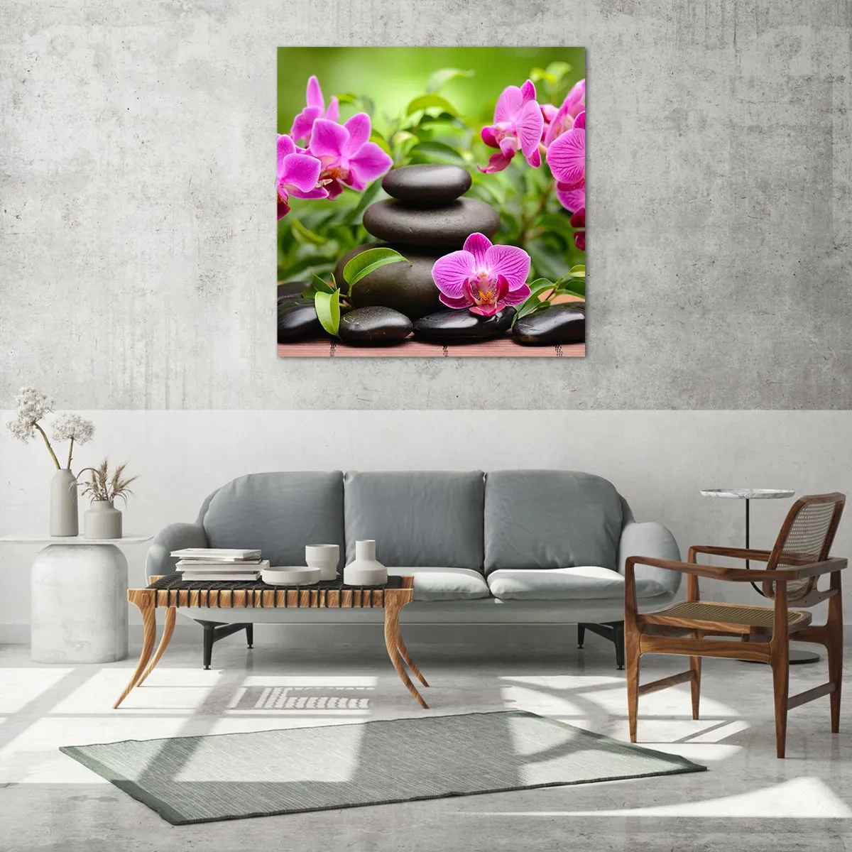 Impression sur verre - Image sur verre - Pyramide de la Paix - 40x40 cm