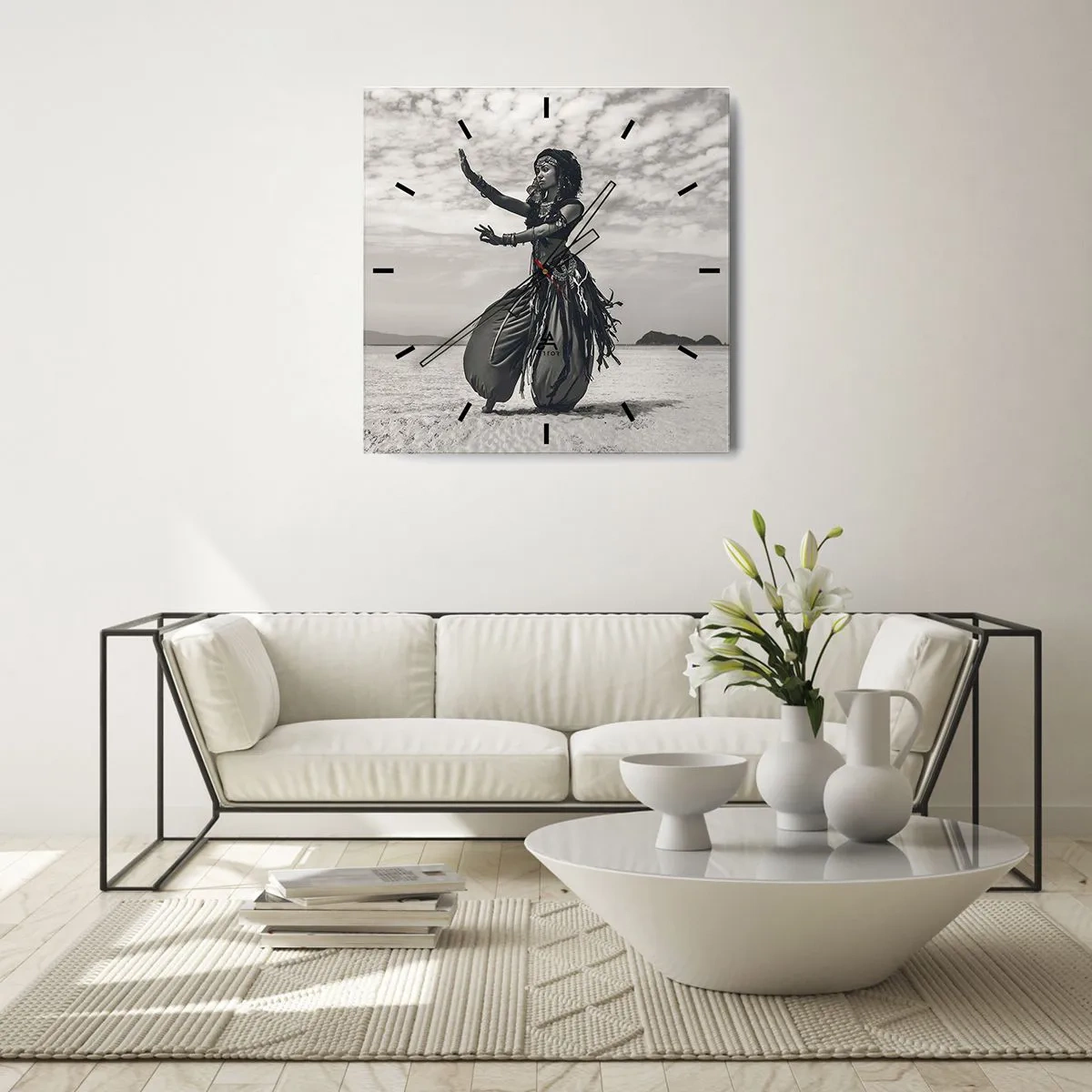 Horloge murale - Pendule murale - Danse des îles du sud - 30x30 cm