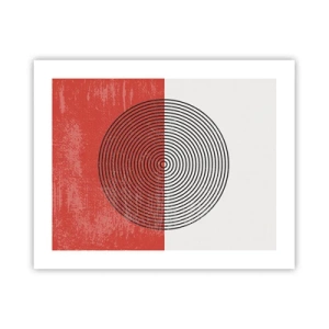 Affiche - Poster - Dans le mille - 50x40 cm