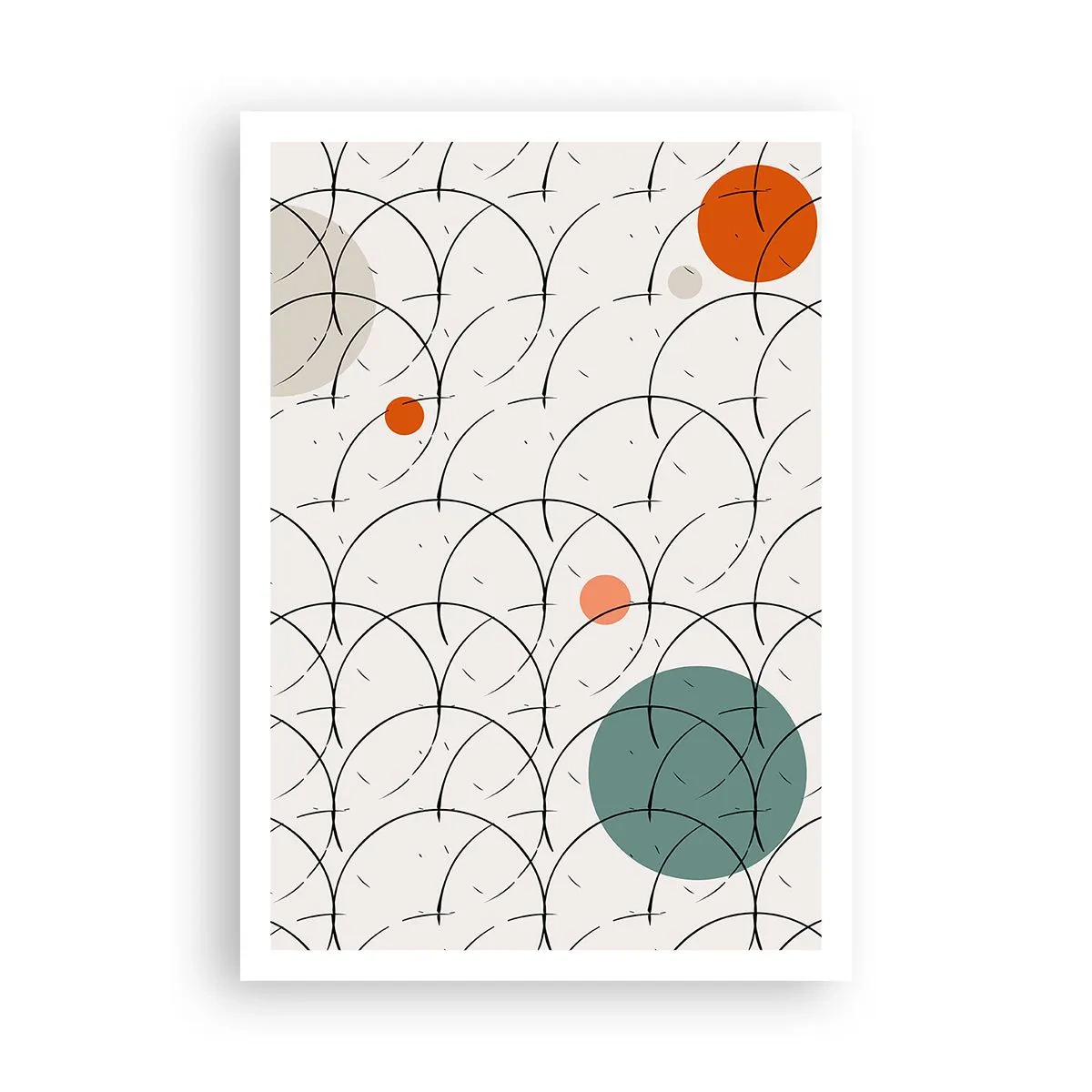 Affiche - Poster - Dans l'esprit pop art - 70x100 cm