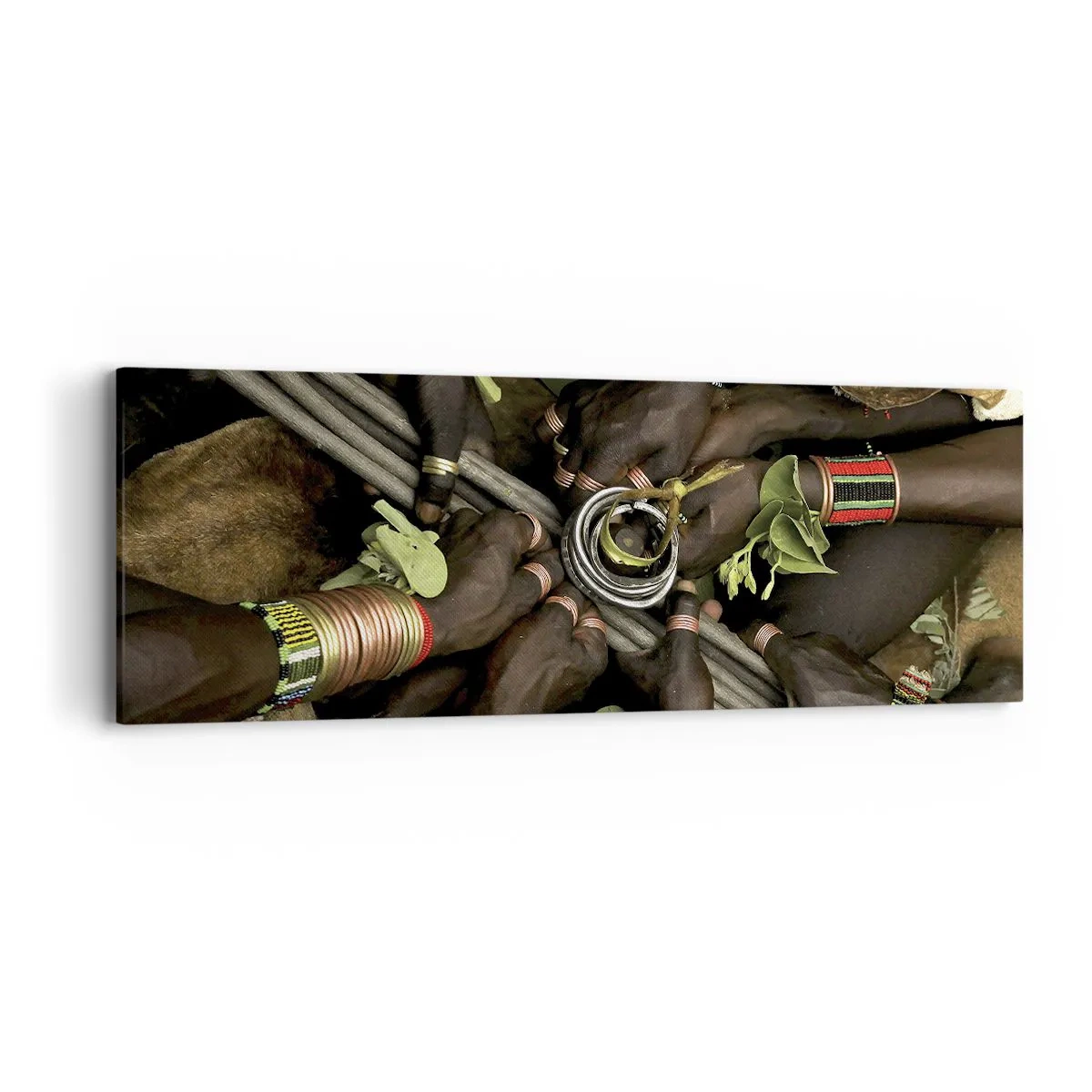 Impression sur toile - Image sur toile - Nous sommes ensemble - 90x30 cm