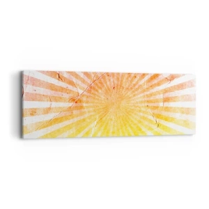 Impression sur toile - Image sur toile - Levant et couchant - 90x30 cm