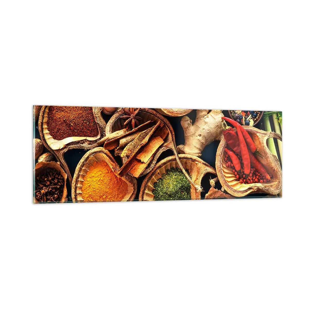 Impression sur verre - Image sur verre - Prends ce que tu veux - 90x30 cm