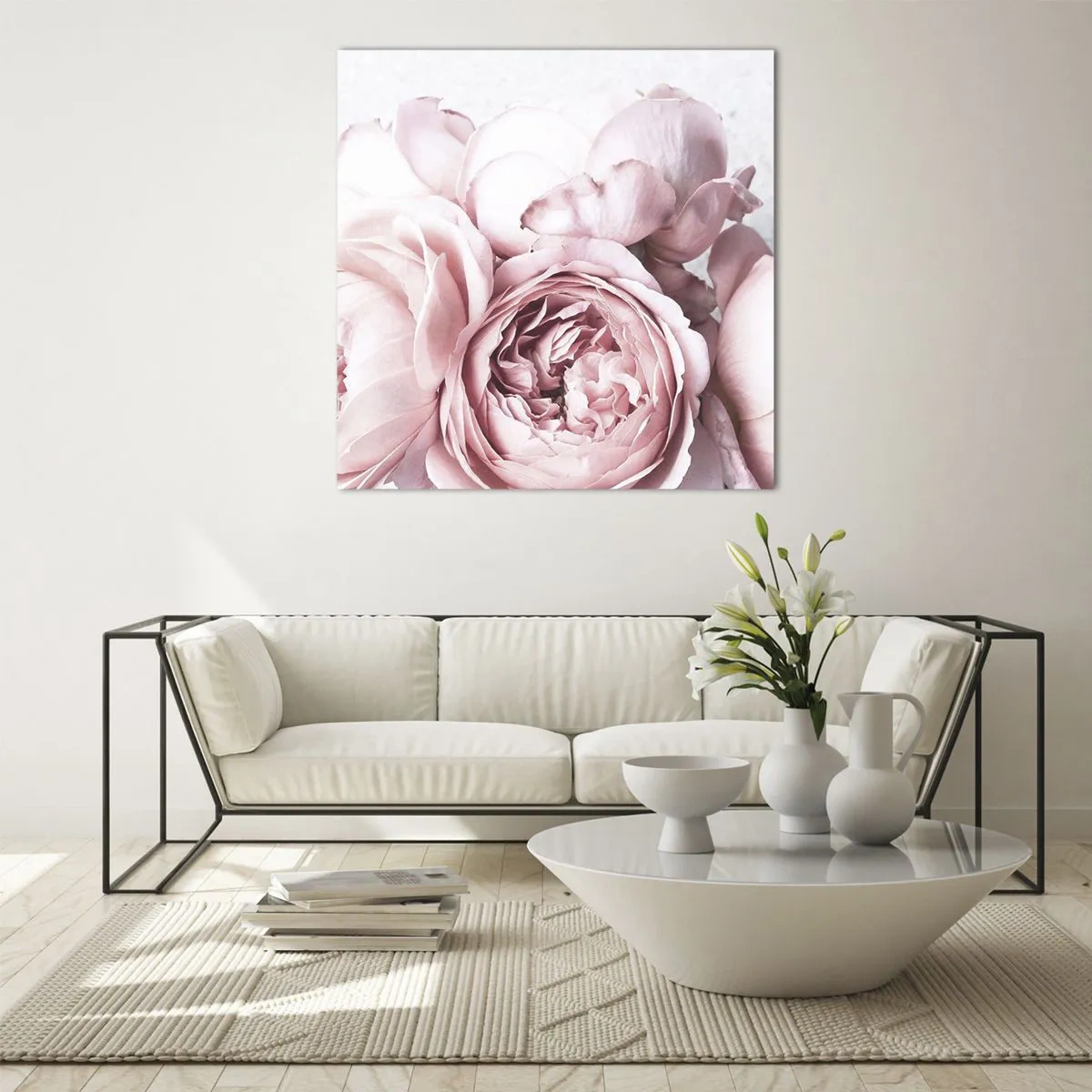 Impression sur verre - Image sur verre - Pour les romantiques - 70x70 cm