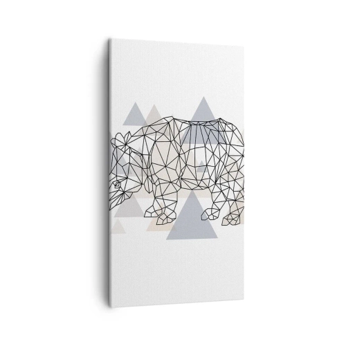 Impression sur toile - Image sur toile - Structure de force - 45x80 cm
