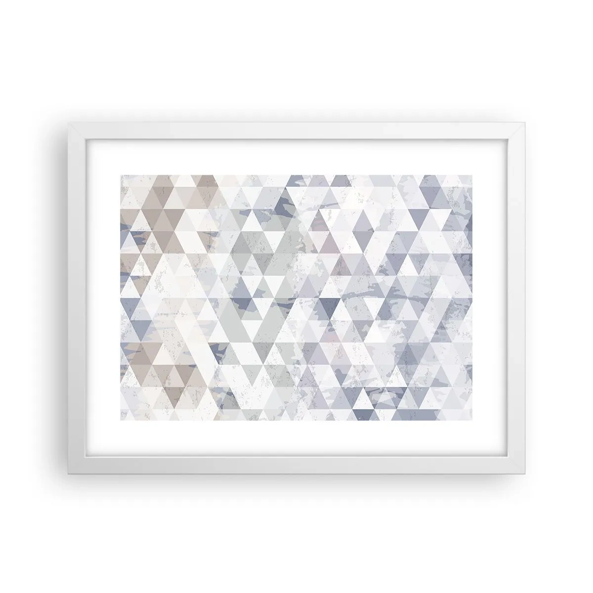 Affiche dans un cadre blanc - Poster - En rythme de trois - 40x30 cm