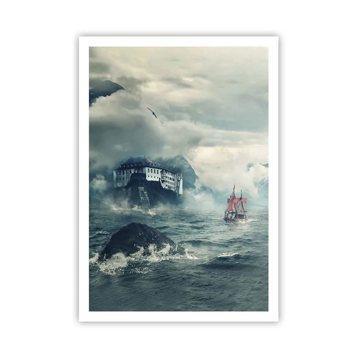 Affiche - Poster - Dans l'eau magique - 70x100 cm