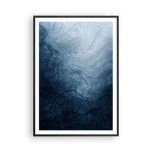 Affiche dans un cadre noir - Poster - Atteindre en profondeur - 70x100 cm