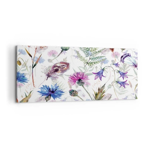 Impression sur toile - Image sur toile - Herbier polonais - 100x40 cm