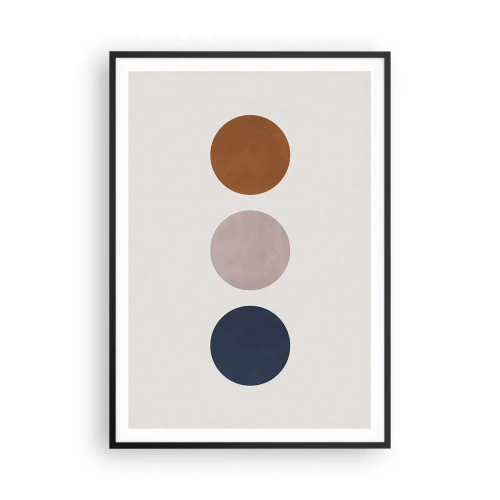 Affiche dans un cadre noir - Poster - Symbole d'excellence - 70x100 cm