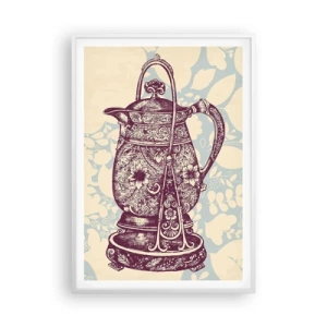 Affiche dans un cadre blanc - Poster - La beauté du quotidien - 70x100 cm