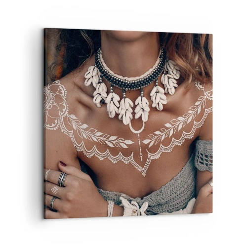 Impression sur toile - Image sur toile - Talismans, rituels de la féminité - 50x50 cm