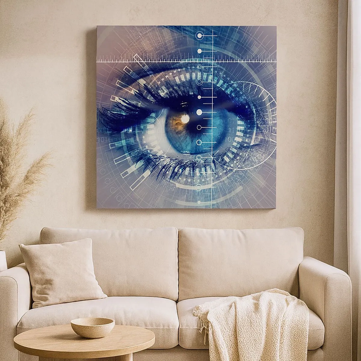 Impression sur toile - Image sur toile - Tu penses que tu me connais - 30x30 cm