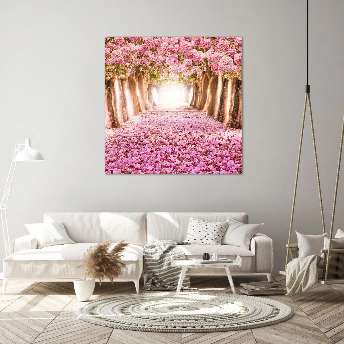 Impression sur toile - Image sur toile - La route du paradis - 30x30 cm
