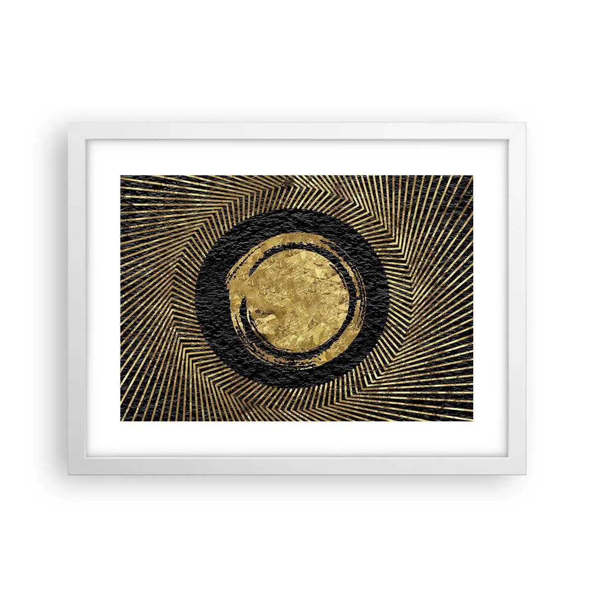 Affiche dans un cadre blanc - Poster - Composition glamour - 40x30 cm